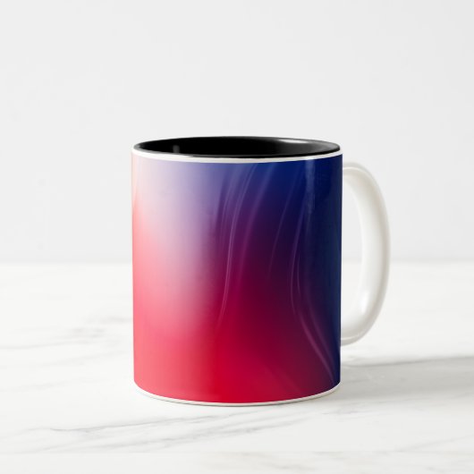 Zwei-Tonen-Tasse Zweifarbige Tasse (VorderseiteRechts)