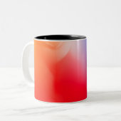 Zwei-Tonen-Tasse Zweifarbige Tasse (Vorderseite Links)