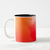 Zwei-Tonen-Tasse Zweifarbige Tasse (Links)