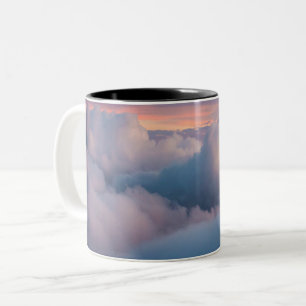 Zwei-Tonen-Tasse Zweifarbige Tasse