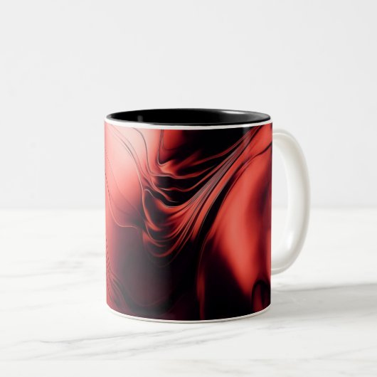 Zwei-Tonen-Tasse Zweifarbige Tasse (VorderseiteRechts)