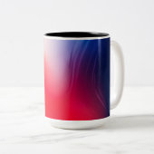 Zwei-Tonen-Tasse Zweifarbige Tasse (VorderseiteRechts)
