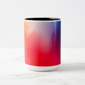Zwei-Tonen-Tasse Zweifarbige Tasse (Mittel)
