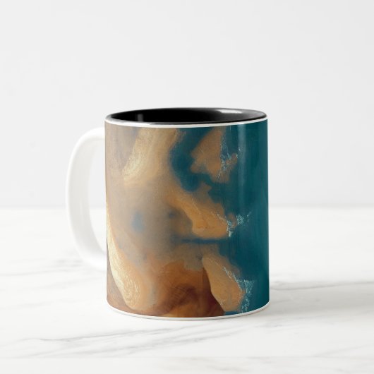 Zwei-Tonen-Tasse Zweifarbige Tasse (Vorderseite Links)