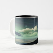 Zwei-Tonen-Tasse Zweifarbige Tasse (Vorderseite Links)