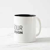 Zwei-Tonen-Tasse Zweifarbige Tasse (VorderseiteRechts)