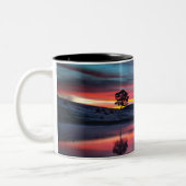 Zwei-Tonen-Tasse Zweifarbige Tasse (Links)