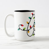 Zwei-Tonen-Tasse Zweifarbige Tasse (Links)