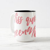 Zwei-Tonen-Tasse Zweifarbige Tasse (Vorderseite Links)