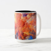 Zwei-Tonen-Tasse Zweifarbige Tasse (VorderseiteRechts)