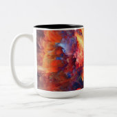 Zwei-Tonen-Tasse Zweifarbige Tasse (Links)