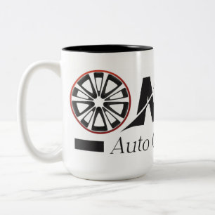 Zwei-Tonen-Tasse Zweifarbige Tasse