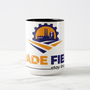 Zwei-Tonen-Tasse Zweifarbige Tasse