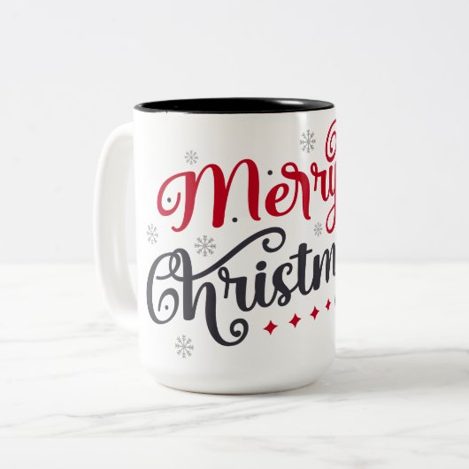 Zwei-Tonen-Tasse Zweifarbige Tasse (Vorderseite Links)