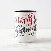 Zwei-Tonen-Tasse Zweifarbige Tasse (Mittel)