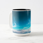 Zwei-Tonen-Tasse Zweifarbige Tasse (Vorderseite Links)
