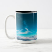 Zwei-Tonen-Tasse Zweifarbige Tasse (Links)