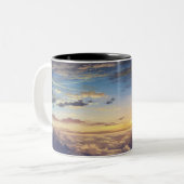 Zwei-Tonen-Tasse Zweifarbige Tasse (Vorderseite Links)