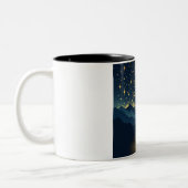 Zwei-Tonen-Tasse Zweifarbige Tasse (Links)