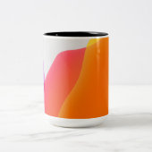 Zwei-Tonen-Tasse Zweifarbige Tasse (Mittel)