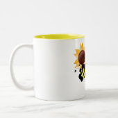 Zwei-Tonen-Tasse Zweifarbige Tasse (Links)