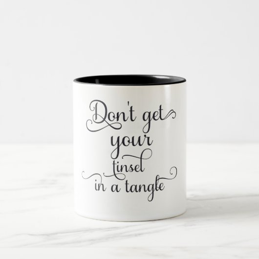 Zwei-Tonen-Tasse Zweifarbige Tasse (Mittel)