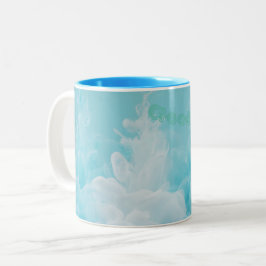 Zwei-Tonen-Tasse Zweifarbige Tasse