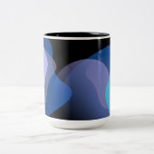 Zwei-Tonen-Tasse Zweifarbige Tasse (Mittel)