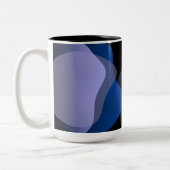 Zwei-Tonen-Tasse Zweifarbige Tasse (Links)