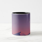 Zwei-Tonen-Tasse Zweifarbige Tasse (Mittel)