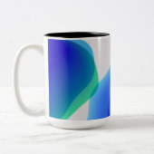 Zwei-Tonen-Tasse Zweifarbige Tasse (Links)