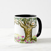 Zwei tonisierte Baumbecher Tasse (VorderseiteRechts)