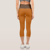 ZWEI TONNEN / Hochwangenkapsel Capri Leggings (Rückseite)