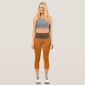 ZWEI TONNEN / Hochwangenkapsel Capri Leggings (Vorderseite)