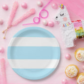 Zwei Tonstreifen Pappteller (Party)