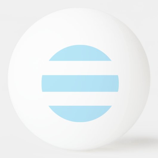 Zwei Tonstreifen Tischtennisball (Rückseite)