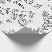 Zwei tonten einst Geschenk-Verpackung Geschenkpapier (Ecke)