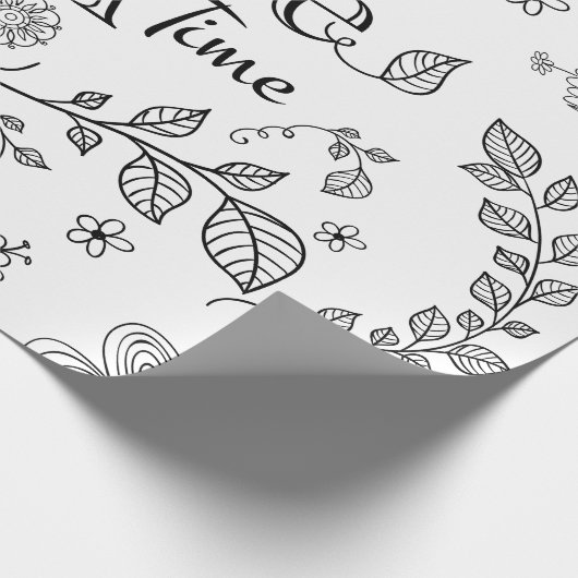 Zwei tonten einst Geschenk-Verpackung Geschenkpapier (Ecke)