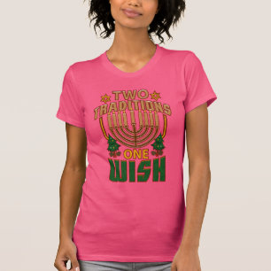 Zwei Traditionen man will Hanukkah Graphic T-Shirt