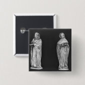 Zwei Trauernde Button (Vorne & Hinten)