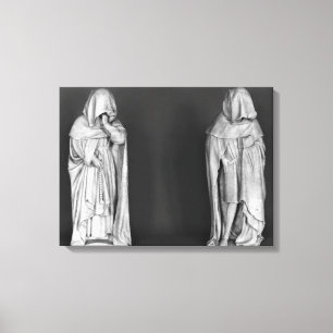 Zwei Trauernde Leinwanddruck