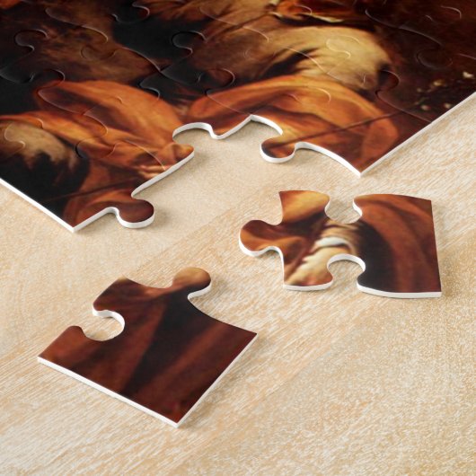 Zwei Trinities - die heilige Familie - Murillo Puzzle (Seite)