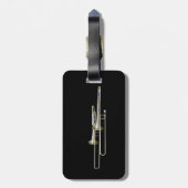 Zwei Trombone Gepäckanhänger (Rückseite vertikal)