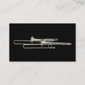 Zwei Trombone Visitenkarte (Rückseite)