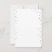 Zwei-tti Frutti Tutti Fruchtigkeit Geburtstag Fruc Einladung (Rückseite)