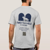 Zwei Tunnel T-Shirt (Rückseite)