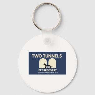 Zwei Tunnel Tote Schlüsselanhänger