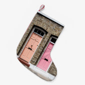 ZWEI TÜREN ZUSAMMEN TÄGLICH KLEINER WEIHNACHTSSTRUMPF (Vorderansicht (hängend))