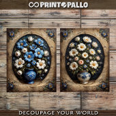 Zwei-Türschränke für Blume Seidenpapier