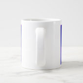 Zwei Turteltauben Frühling Jumbo-Tasse (Rückseite)